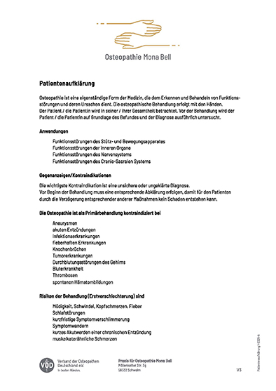 Patientenaufklärung